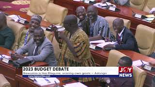 2023 Budget debate Bawumia is like Maguire scoring own goals  Adongo [upl. by Kcirnek]