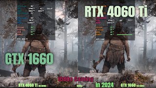 RTX 4060 Ti vs GTX 1660 in 2024 [upl. by Emanuela936]