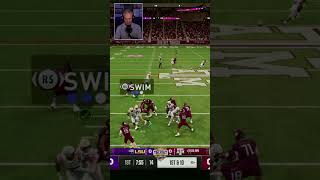 Evans Pick6  LSU vs TAM  Deuce [upl. by Obaza]