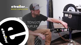 etrailer  Curt QuickPin NoLatch Trailer Coupler Comprehensive Review [upl. by Marve33]