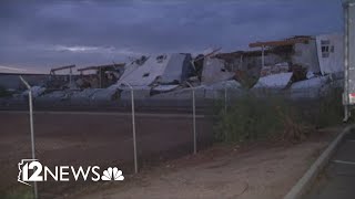 Search for missing worker to resume after warehouse collapse in Phoenix [upl. by Mcloughlin]