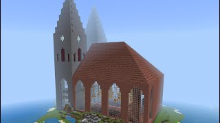 Minecraft kyrkors Sommarlovsveckor 2024 Vecka 30  St Hans kyrka i Mekaritor [upl. by Artur]