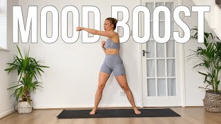 MOOD BOOSTING HIIT WORKOUT 10 MIN  All Standing Exercises [upl. by Acyre]