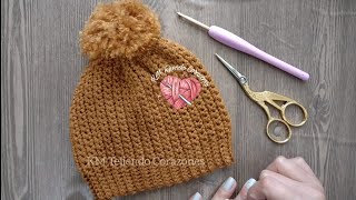 🌈💖 BONITO GORRO PARA NIÑOS MUY FACIL PARA PRINCIPIANTES DE TEJIDO🌈💖 [upl. by Eiramave582]