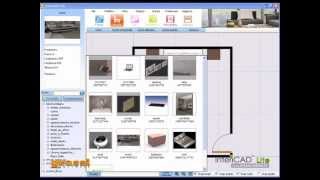 Come fare un progretto di arredo dinterni in 5 minuti  InteriCAD Lite Demo2  YFCAD  Grassi Srl [upl. by Vergne]
