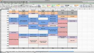 A ONE Series Production How to Make a Weekly Calendar [upl. by Yerag]