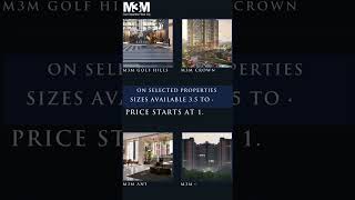 Discover Luxury Living with Selected M3M Properties [upl. by Swen]