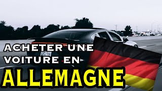 Comment acheter des VOITURES DOCCASION en Allemagne [upl. by Aieki]