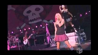 Avril Lavigne  Complicated live in mtv vmas 2002 [upl. by Ennayk]