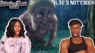 Attack on Titan OVA  Ilses Notebook Reaction [upl. by Akinihs]