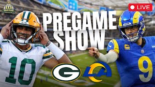 PackersRams LIVE Pregame Show [upl. by Kcireddor]