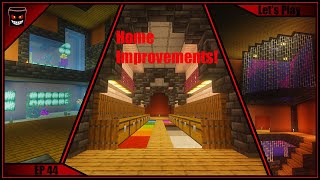 Minecraft Lets Play Ep 44 Revamping My Minecraft Home  Ultimate Upgrade [upl. by Anayaran936]