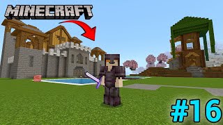 FINALLY I MADE POWERFUL NETHERITE ARMOUR  IN MINECRAFT GAMEPLAY 16 [upl. by Xonel]