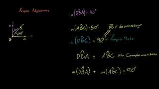 Ângulos Complementares e Suplementares [upl. by Barth]