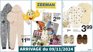 📢 ZEEMAN Arrivages 💙 9 NOVEMBRE 2024 🌟 CATALOGUE 💯 bonplan promotion zeeman arrivage haul [upl. by Payne]