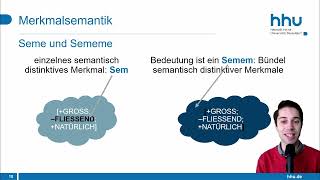 Semantik Teil 2 Merkmalsemantik Prototypensemantik [upl. by Dlared]