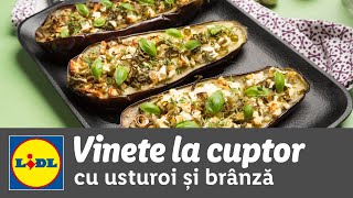 Vinete la cuptor cu usturoi si branza • reteta Bucataria Lidl [upl. by Kennedy]