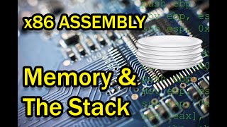 x86 Assembly Crash Course Memory and the Stack [upl. by Accebar]