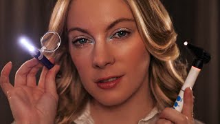 ASMR Ear Exam amp Thorough Ear Cleaning 🎧 Ear to Ear Binaural Low Light [upl. by Dnalwor]