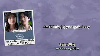 Han Hae Bin 해빈  Everyday Because This Is My First Life OST English subs  Rom  Hangul [upl. by Primaveras]