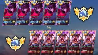 5 GLOBAL DYRROTH vs 5 GLOBAL FREYA  WHO WILL WIN  MLBB [upl. by Judson]