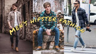 Men’s hipster fashion cool men’s hipster outfit idea’s hubofpassion [upl. by Enomis]