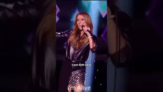 Im Alive  Celine Dion celinedion [upl. by Kenay]