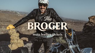 Broger  Motorcycle Leather Jacket Campaign [upl. by Audwen292]