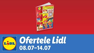 Ofertele saptamanii la Lidl • 8  14 Iulie 2024 [upl. by Tarabar964]