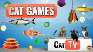 Cat Games  Ultimate Cat TV Compilation Vol 2  🧶 [upl. by Arvie]