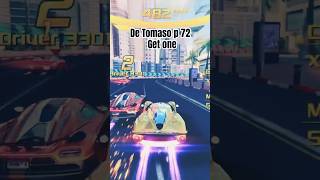 Get one De tomaso p72 asphalt8 trending shortsviral gaming racing trendinggamer music [upl. by Nnarefinnej]