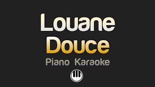 Louane  Douce Karaoke [upl. by Lipski]