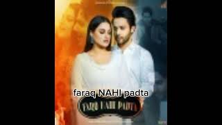 Bollywood Urdu song faraq NAHI padta new song 2024 [upl. by Mcclure899]