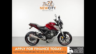 Honda CB125R 125 Red 16858 Miles Used [upl. by Nyrahs638]