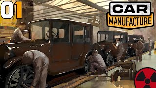 CAR MANUFACTURE  01 Fließbandproduktion was gibt es besseres 🚗 Lets Play Deutsch [upl. by Maiga695]