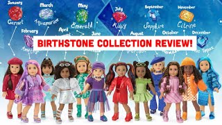 AG American Girl Birthstone Collection Review New Outfits Inspired by Gems [upl. by Chadburn131]