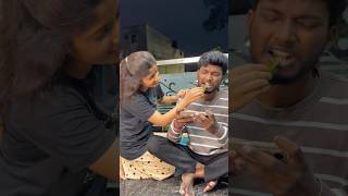 Green Chili 🌶️ Prank on my husband🥵🤢 prank couple viralshort trending lovers jodi comedy [upl. by Jeannette734]