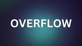 Overflow  David Woodman Lyric Video [upl. by Curzon]