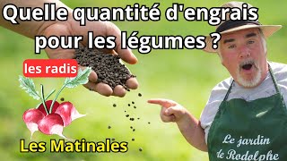 Gestion de lEngrais Naturel pour les Radis [upl. by Molohs]