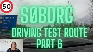 Driving test route Søborg PART 6 2024 English [upl. by Tomlinson865]