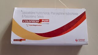 Coldfresh plus tablet full review uses sideeffects dose in Hindi [upl. by Radnaskela]