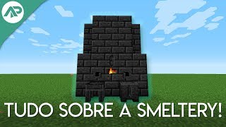 Tudo que você precisa saber sobre a Smeltery do Tinkers  Tutorial Modded [upl. by Yedrahs]