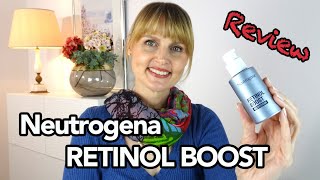 Für Euch getestet RETINOL BOOST NACHTCREME von NEUTROGENA die neue AntiAging Geheimwaffe [upl. by Danice]