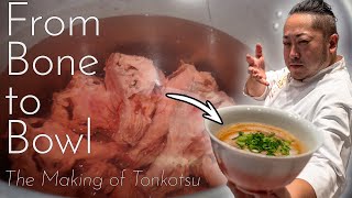 How Tonkotsu is Made Three Days to Make Tokyos Best Hakata Ramen [upl. by Gracia]