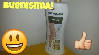 GOICOECHEA crema para piernas efecto calmante piernas relajadas por 24 horas ReseñaRevies [upl. by Ahsiram]