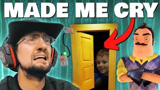 Hello Neighbor Made me Cry 😢 Roblox Beta Act 2 FGTeeV Nostalgia [upl. by Ardnuhs]