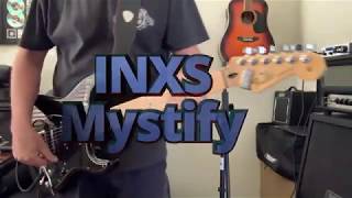 Mystify  INXS  guitar cover [upl. by Nikolas764]