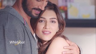 kriti sanon and Sushant singh rajput Cute ad for whirlpool acair conditioner [upl. by Macur109]