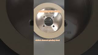 Manual grind CBN inserts with vitrified diamond grinding wheel [upl. by Notlew]