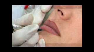 PROCESO COMPLETO DE DELINEADO Y RELLENO DE COLOR DE LABIOS [upl. by Gerstein]